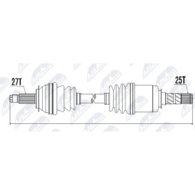Antriebswelle NPW-SB-010
