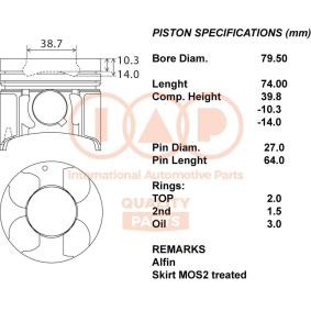 Kolben für OPEL von IAP QUALITY PARTS