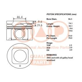 Kolben 100-13035