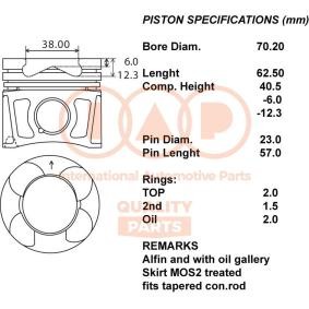 Kolben 100-16076 von IAP QUALITY PARTS günstig für 418,05 € online kaufen