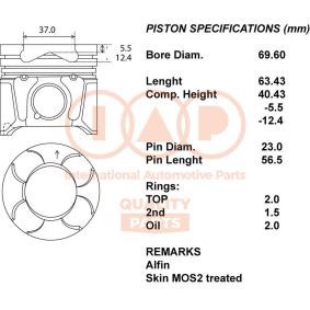 Kolben 100-16077 von IAP QUALITY PARTS günstig für 409,81 € online kaufen