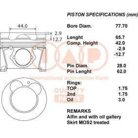 Kolben für KIA von IAP QUALITY PARTS