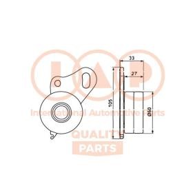Osta IAP QUALITY PARTS Kiristysrulla, hammashihnat netistä CUORE I (L55, L60)-mallille edulliseen hintaan