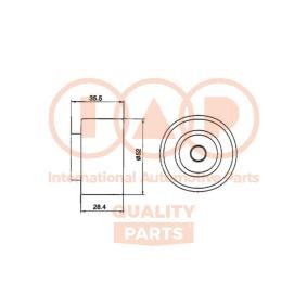 Acquista Rullo tenditore, cinghia dentata da IAP QUALITY PARTS 127-11023 a buon mercato per soli 65,14 €