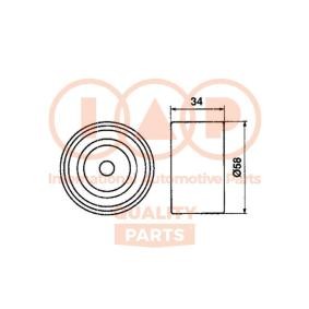 Acquista Rullo tenditore, cinghia dentata da IAP QUALITY PARTS 127-11056 a buon mercato per soli 84,27 €