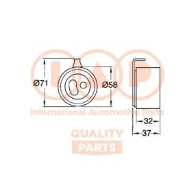 Acquista Rullo tenditore, cinghia dentata da IAP QUALITY PARTS 127-11060 a buon mercato per soli 73,73 €