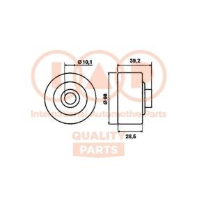Spannrolle, Zahnriemen für NISSAN von IAP QUALITY PARTS