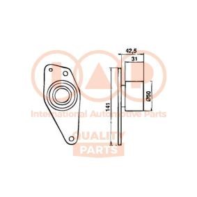 Spannrolle, Zahnriemen für SUZUKI von IAP QUALITY PARTS