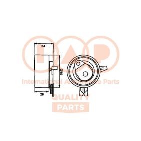 Spannrolle, Zahnriemen für CHEVROLET von IAP QUALITY PARTS