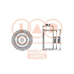Spannrolle, Zahnriemen für CHEVROLET von IAP QUALITY PARTS