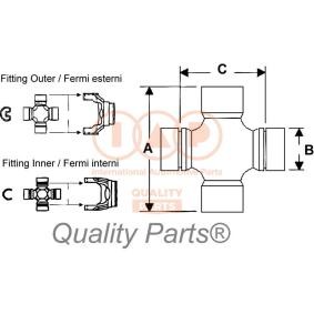 Hardyscheibe von IAP QUALITY PARTS