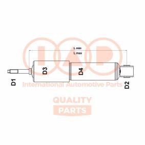 Kjøp Fôring, bladfjær av IAP QUALITY PARTS 502-17010 til den lave prisen 1611,66 NOK