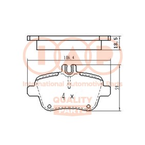 Spurstangenkopf von IAP QUALITY PARTS
