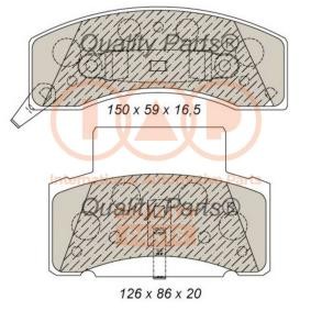 Bremsbeläge für DODGE von IAP QUALITY PARTS