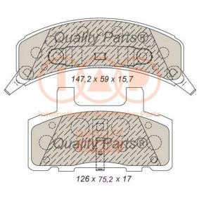 Acquista Kit pastiglie freni da IAP QUALITY PARTS 704-01021 a buon mercato per soli 115,16 €