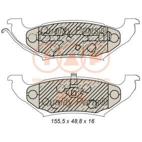 Köp Bromsbelägg av IAP QUALITY PARTS 704-02013 till det låga priset 1124,29 kr