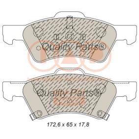 Köp Bromsbelägg av IAP QUALITY PARTS 704-02014 till det låga priset 1433,15 kr