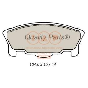 Bremsbeläge von IAP QUALITY PARTS