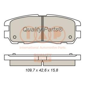 Acquista Kit pastiglie freni da IAP QUALITY PARTS 704-09014 a buon mercato per soli 73,43 €