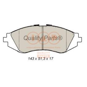 Bremsbeläge 704-20011 für CHEVROLET
