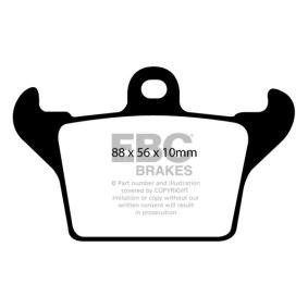Acquista Kit pastiglie freni da EBC Brakes DP1719 a buon mercato per soli 70,20 €