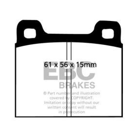 Acquista Kit pastiglie freni da EBC Brakes DP2104 a buon mercato per soli 70,70 €