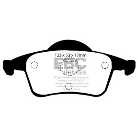 Köp Bromsbelägg av EBC Brakes DP21231 till det låga priset 1610702,81 kr