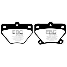 Acquista Kit pastiglie freni da EBC Brakes DP21326 a buon mercato per soli 77,66 €