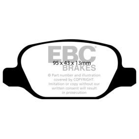 Acquista Kit pastiglie freni da EBC Brakes DP21338 a buon mercato per soli 72,70 €