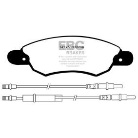 Acquista Kit pastiglie freni da EBC Brakes DP21370 a buon mercato per soli 96,51 €