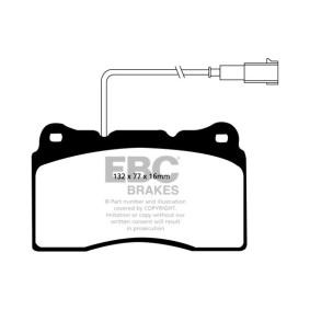 Acquista Kit pastiglie freni da EBC Brakes DP21536 a buon mercato per soli 127,77 €