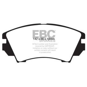 Acquista Kit pastiglie freni da EBC Brakes DP22014 a buon mercato per soli 156,77 €