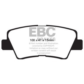 Køb Bremseklodser af EBC Brakes DP22031 til den lave pris 1072838,82 DKK