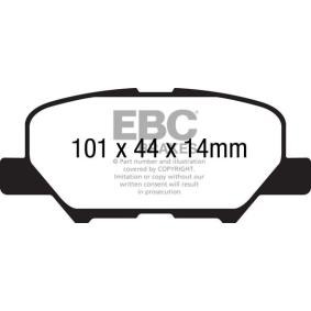 Acquista Kit pastiglie freni da EBC Brakes DP22171 a buon mercato per soli 70,70 €