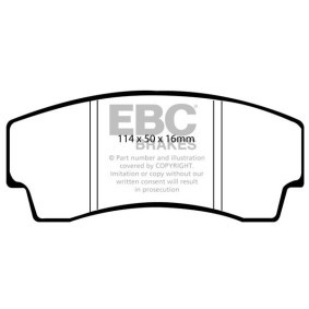 Compre Pastilhas de travão da EBC Brakes DP3008C a um preço baixo por 141448,76 €