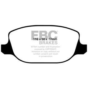 Acquista Kit pastiglie freni da EBC Brakes DP31425C a buon mercato per soli 138,39 €