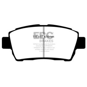 Acquista Kit pastiglie freni da EBC Brakes DP41295R a buon mercato per soli 227,24 €