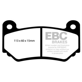 Compre Pastilhas de travão da EBC Brakes DP41377R a um preço baixo por 141448,76 €