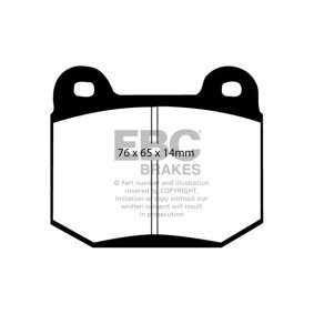 Köp Bromsbelägg av EBC Brakes DP41538R till det låga priset 1602509,14 kr