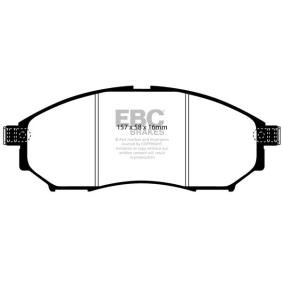 Compre Pastilhas de travão da EBC Brakes DP41671R a um preço baixo por 203,06 €