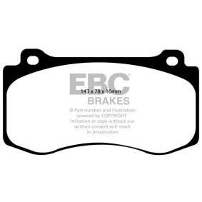 Comprar Juego de pastillas de freno de EBC Brakes DP41764R a bajo precio de 263,52 €