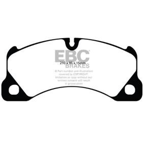 Acquista Kit pastiglie freni da EBC Brakes DP41835R a buon mercato per soli 398,01 €