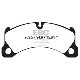 Köp Bromsbelägg av EBC Brakes DP42162R till det låga priset 1620046,47 kr
