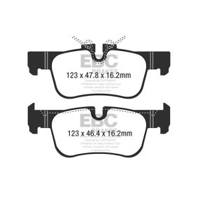 Köp Bromsbelägg av EBC Brakes DP42235R till det låga priset 1602509,14 kr