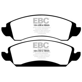 Osta EBC Brakes Jarrupalat netistä Avalanche II Crew Cab Pick-up-mallille edulliseen hintaan
