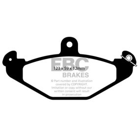 Compre Pastilhas de travão da EBC Brakes DP885/2 a um preço baixo por 141448,76 €