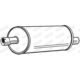 Achetez des Silencieux intermédiaire WALKER 08429 à prix pour 54,98 €