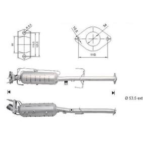 Partikelfilter (DPF) MZK-970SIC