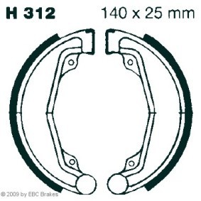 Comprar Juego de zapatas de frenos de EBC Brakes H312 a bajo precio de 25,44 €