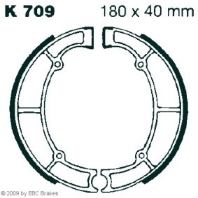Comprar Juego de zapatas de frenos de EBC Brakes K709 a bajo precio de 87,00 €